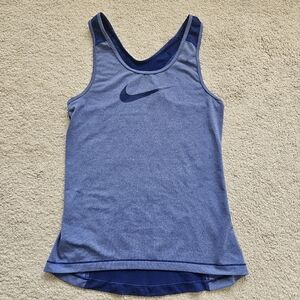 Nike Pro - Blue Athletic Tank Top